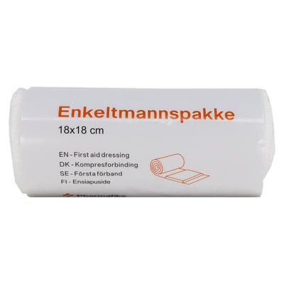 Enkeltmannspakke Pharmafiks 18 x 18 cm